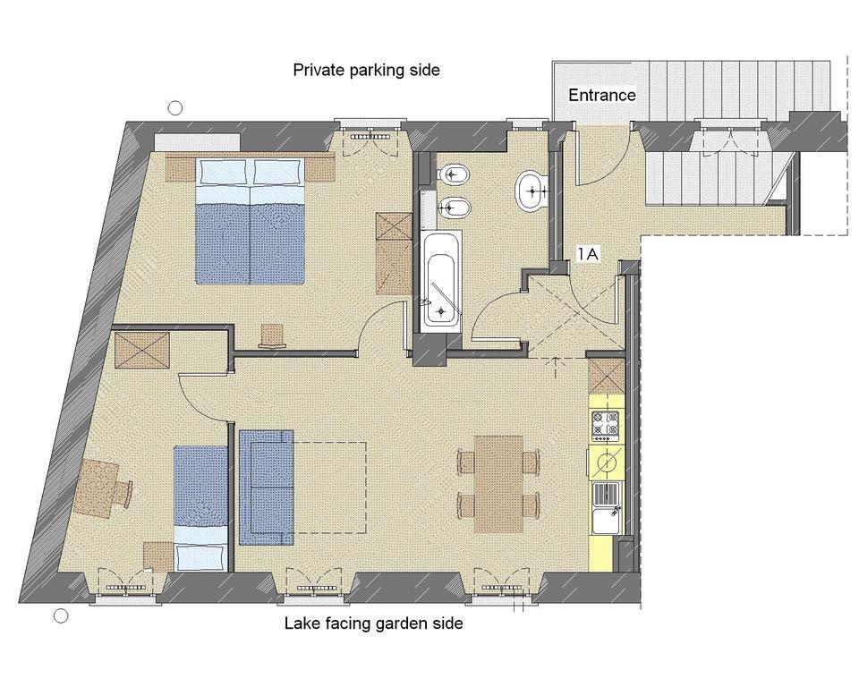 Vecchia Filanda Musso 1A Apartment Bagian luar foto